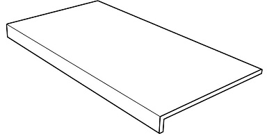 Gres de Aragon 970129 Ступень фронтальная Tibet Anti-Slip Recto Beige 31.5x120
