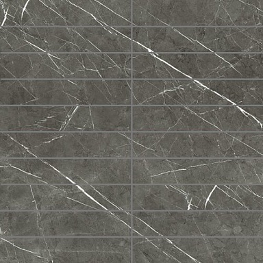 Декор Rex Ceramiche 756312 Prexious Charming Amber Mosaico 3x15 Glossy 30x30