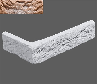 Искусственный камень Leonardo Stone Угловой элемент Иль-де-Франс 777,5/9x4,7x1,4
