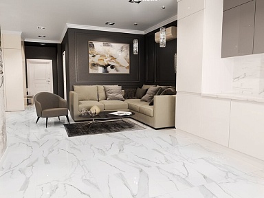 Керамогранит Cube Ceramica Statuario 60x60