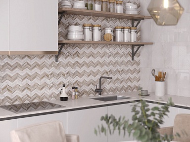 Gracia Ceramica 010300000188 Декор Аника голубой 01 25х40