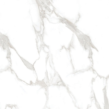 Керамогранит Ceradim Statuario Perfect Silver Белый Полированный 80х80
