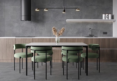 Керамогранит Ceradim Concrete Courage Dark Grey Темно-серый Матовый 60х60
