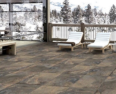Керамогранит Goldis Tile SLUP PA0E Galaxy Brown Rustic Rectified 59.7x119.8