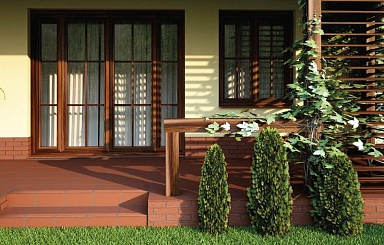 Клинкерная плитка CERRAD 9577 Burgund Rustic 24,5х6,5х0,65