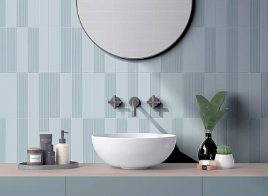 Плитка Estudio Ceramico Glenbrook Rustic Greige Padded 5x20