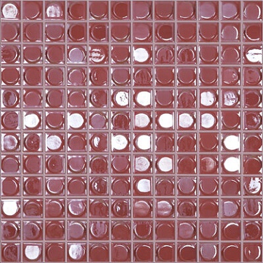 Мозаика Vidrepur Aura Soft Red Красный (на сетке) 31.7x31.7