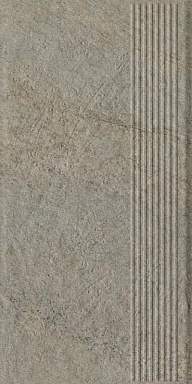 Ступень Paradyz Eremite Taupe Stopnica Prosta Struktura Mat 30x60