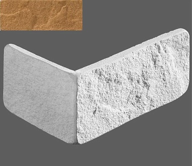 Искусственный камень Leonardo Stone Угловой элемент Монако 945 13,6/27,5x11,5x2