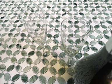Мозаика Caramelle Mosaic Nuvola rosato Pol 23x73x7 29.8x29.8