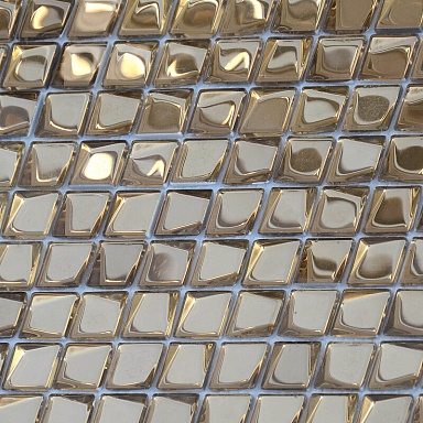 Мозаика Caramelle Mosaic Aureo trapezio 20x20x6 300x300х6