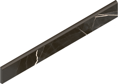 Плинтус Italon 610130007455 Stellaris Absolut Black Battiscopa Nat 7.2x60