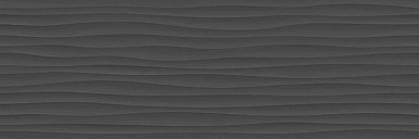 Плитка Marazzi Italy M1AG Eclettica Anthracite Struttura Wave 3D Rett 40x120
