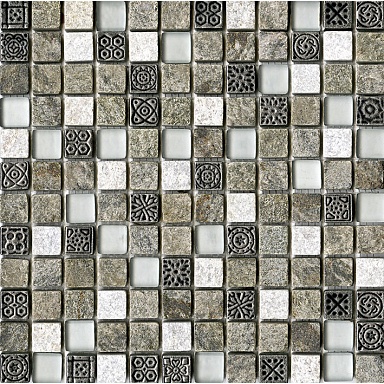 Мозаика L'Antic Colonial L242521731 Tecno Quarz Emerald 2.1x2.1 G-522 29,6x29,6x0,8