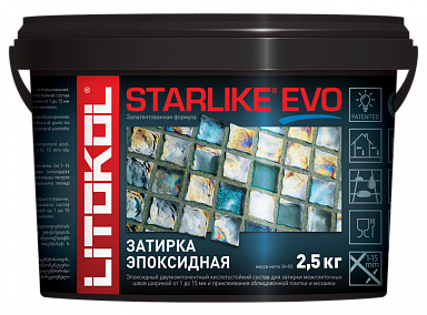 Смеси и затирки LITOKOL Starlike Evo Starlike Evo S.208 Sabbia 2,5 кг