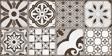 Плитка Alma Ceramica TWU2550BOH17 Boho рельефная 249x500x8