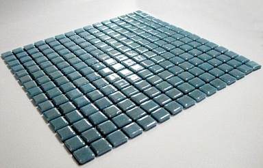 Мозаика Keramissimo SP25-2008 Моноколор голубой перламутровый 31.5x31.5