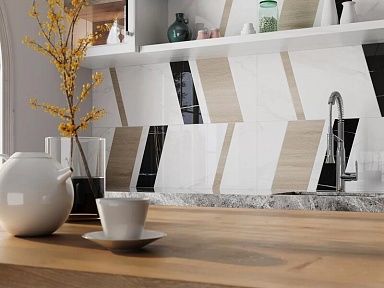 Kerama Marazzi ID129 Декор Бертран 1 микс 40x120