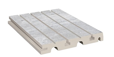 Керамогранит Kerastep Решетка перелива Urban 378 Silver R11/C 245х245х30