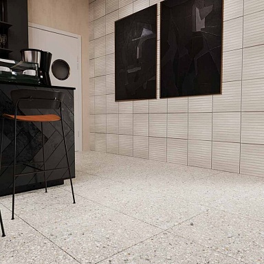 Керамогранит Estima AG23 Aglomerat Dark Grey Неполированный Рект. 60x120x9