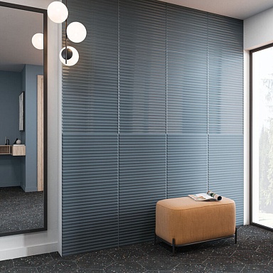 Плитка DNA Tiles Plinto Grey Matt 10.7x54.2
