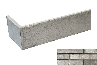 Клинкерная плитка Interbau INT320 Угловой элемент RetroBrick 290/115х52х12