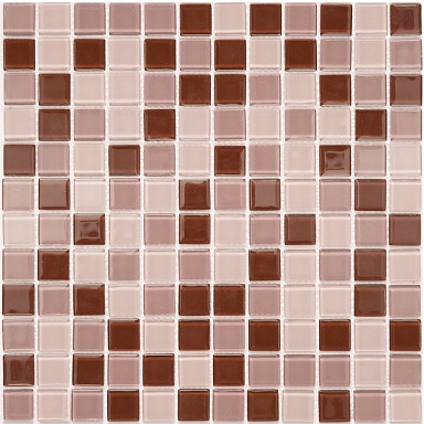 Мозаика NSmosaic S-458 стекло (25х25х4) 300*300