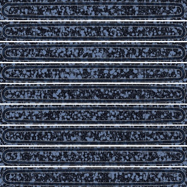 Kerama Marazzi KMD2SOB004BN Декор чипсет Далия синий глянцевый 20x20x0,95