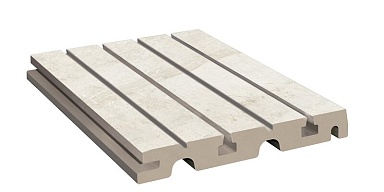 Керамогранит Kerastep Решетка перелива Marble 406 Moca R11 245х245х30