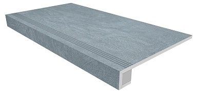 Ametis by Estima Комплект Ступень SR02 Spectrum 33x120 неполированная с бортиком + Подступенок 14.5x120