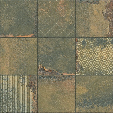 Декор La Platera Kube Cora Oceano-D 45х45