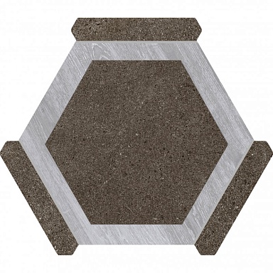 Керамогранит Monopole Oregon Grafito Gris 22x25