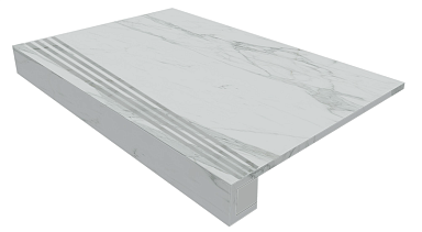 Estima Комплект Ступень MN01 Montis 33x120 неполированная с бортиком + Подступенок 14.5x120