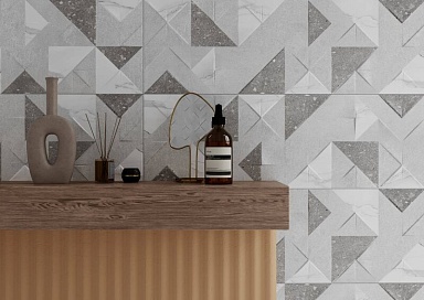 Плитка Gracia Ceramica Origami grey 01 30х90