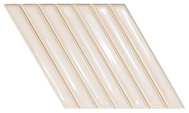 Плитка Wow 135011 Spike Bars A Deep White Gloss 15x25,9