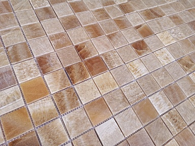 Мозаика Caramelle Mosaic Onice legno POL 48x48x7 305x305