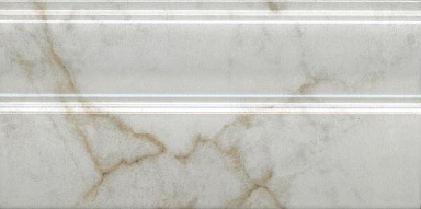 Плинтус Kerama Marazzi FMA030R Серенада белый глянцевый обрезной 30x15