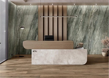 Керамогранит Keratile Tiffany Emerald Pul Rect 6mm 120x280