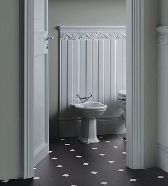 Декоративная вставка Ceramiche Grazia T18 NERO 3х3