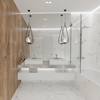 Керамогранит SotGres Carrara White 60х60