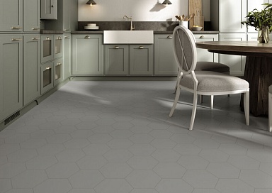 Керамогранит Oset Versalles HEX Grey 20x24