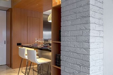 Искусственный камень Leonardo Stone Угловой элемент Авиньон MIX-4 200/100x65x12