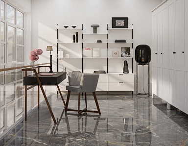 Керамогранит Eurotile Grande Серый Полированный 60x120
