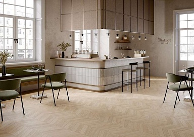 Керамогранит Rondine Group J91656 Nut Chevron 7.5x40.7