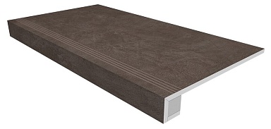 Ametis by Estima Комплект Ступень SR07 Spectrum 33x120 неполированная с бортиком + Подступенок 14.5x120