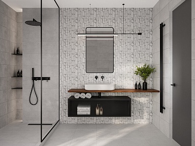 Плитка Gracia Ceramica 010100001575 Форм серый верх 01 25x40