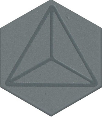 Kerama Marazzi OS/D241/63010 Декор Агуста синий 6х5,2