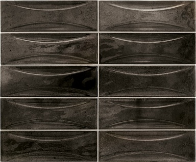 Плитка Equipe 30040 Arco Black Ash 6,5X20