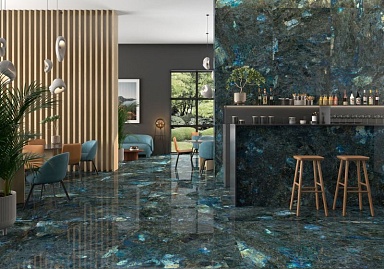 Керамогранит Geotiles Labradorite Leviglass Blue 60x120