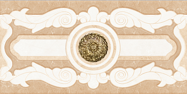 Бордюр Eurotile 82 Diamonds (центр) 15х29,5